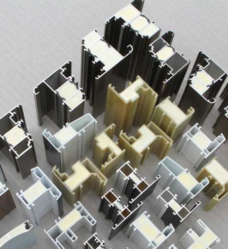 斷橋鋁型材門窗灌注聚氨酯(圖1) 斷橋鋁型材門窗灌注聚氨酯